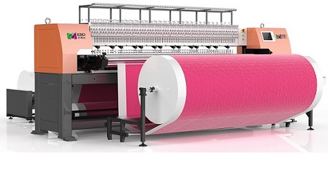 Yiboda 3-го поколения горизонтальная стеганая вышивальная машина